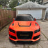 Color Shift Satin Gold Orange Vinyl Wrap