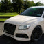 Gloss Genmai Tan Vinyl Wrap on audi details