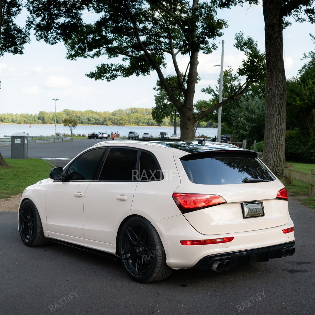 Gloss Genmai Tan Vinyl Wrap on audi 