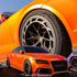 Color Shift Satin Gold Orange Vinyl Wrap