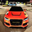 Color Shift Satin Gold Orange Vinyl Wrap