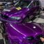 Gloss Metallic Imperial Purple Vinyl Wrap on BMW