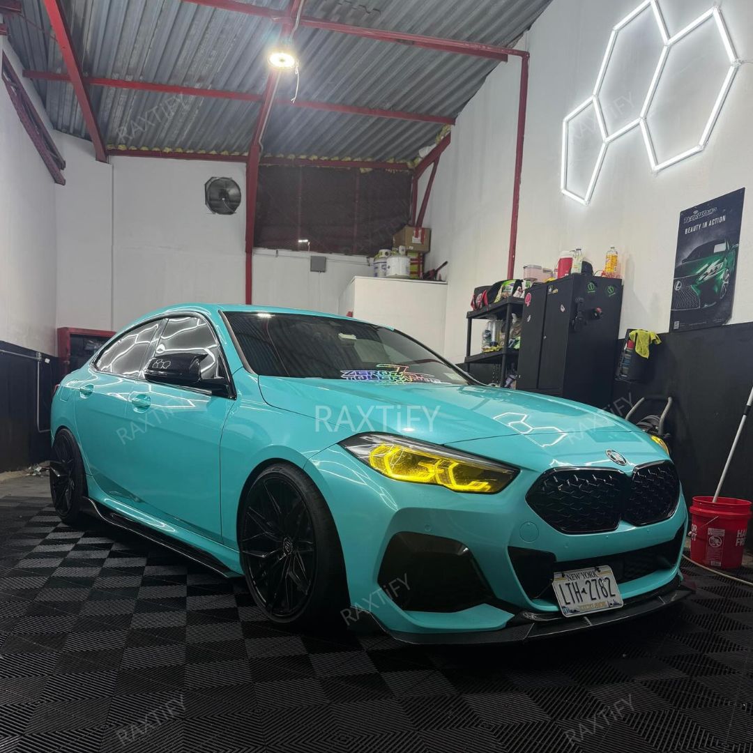 Gloss Metallic Tiffany Blue Car Wrap