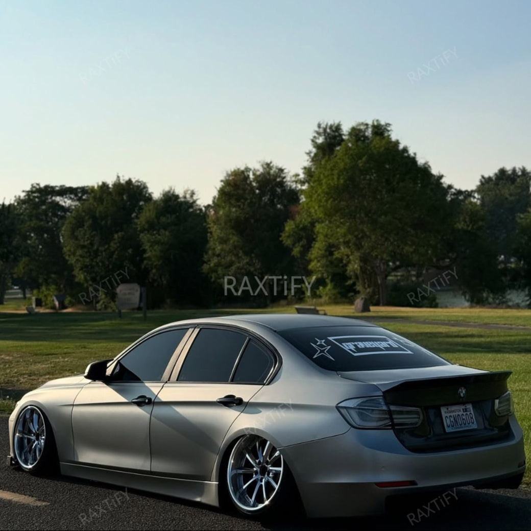 Satin Chrome Liquid Gray Car Wrap