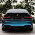 BMW black to blue Custom Fade Wrap