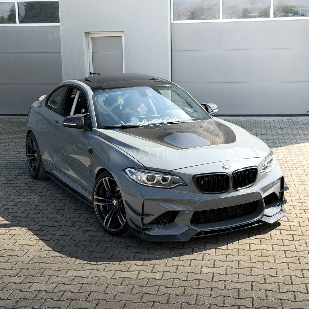 BMW Wrapped in Gloss Dark Nardo Gray Vinyl Wrap