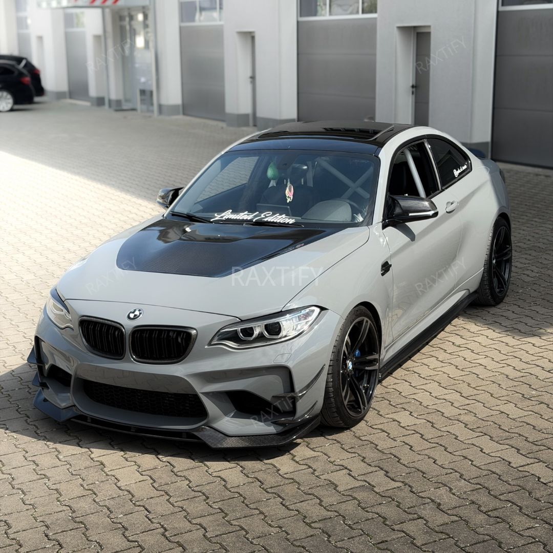BMW Wrapped in Gloss Dark Nardo Gray Vinyl Wrap