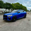 BMW in Matte Chrome Deep Blue Car Wrap