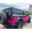 Black To Pink Gradien Vinyl Wrap For Bronco back look