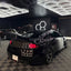 Black To White Gradient Vinyl Wrap for Infiniti G35