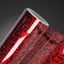 Black Red Forged Carbon Fiber Vinyl Wrap