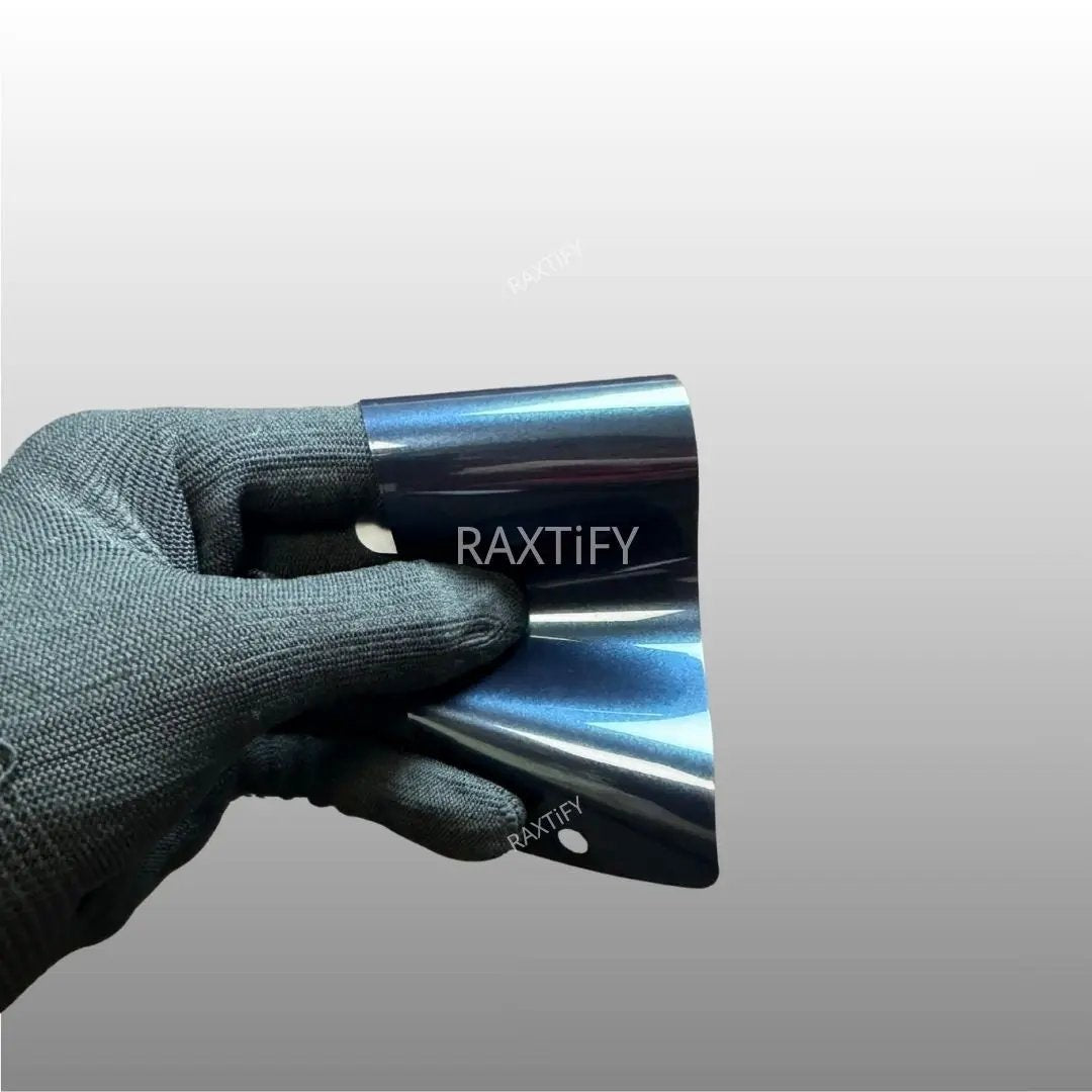 Ultra Gloss Metallic Blue Gray Paint Protection Film