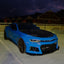 Camaro Color Shift Glitter Blue Red Vinyl Wrap