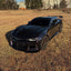 Gloss Metallic Glitter Black Purple Car Wrap camora