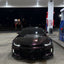 Gloss Metallic Glitter Black Purple Car Wrap camaro front look