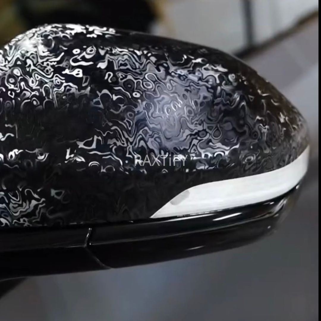 Camouflage Damascus Black Vinyl Wrap