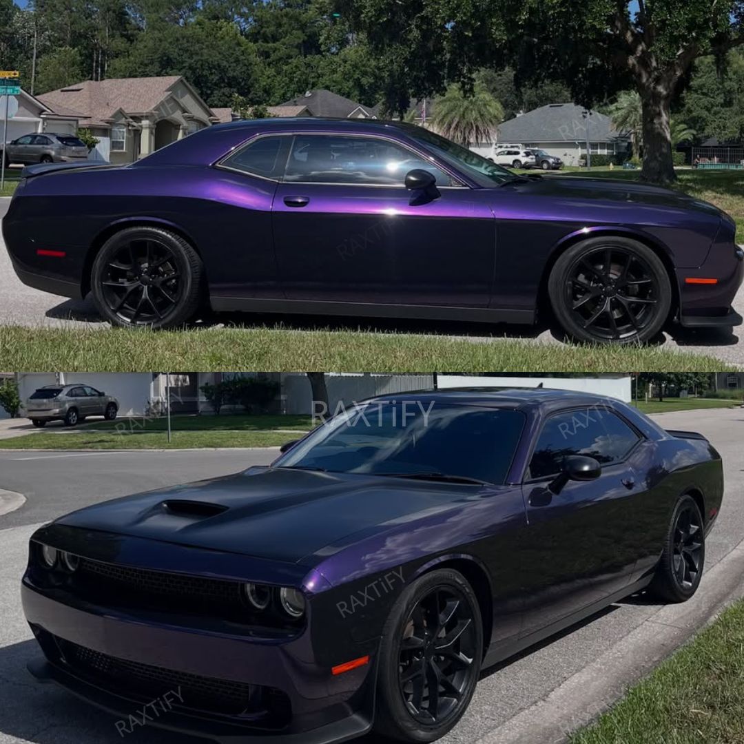 Gloss Metallic Midnight Purple II Car Wrap – RAXTiFY