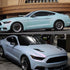 Charger Color Shift Satin Chameleon Blue Vinyl Wrap