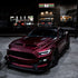 Satin Chrome Silk Oxide Red Vinyl Wrap