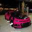 Chevrolet Gloss Rose Pink Vinyl Wrap