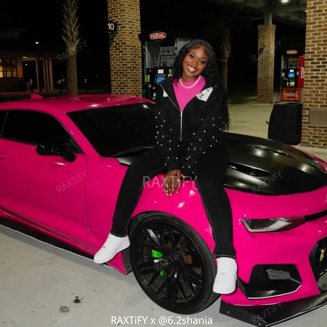 Chevrolet Gloss Rose Pink Vinyl Wrap