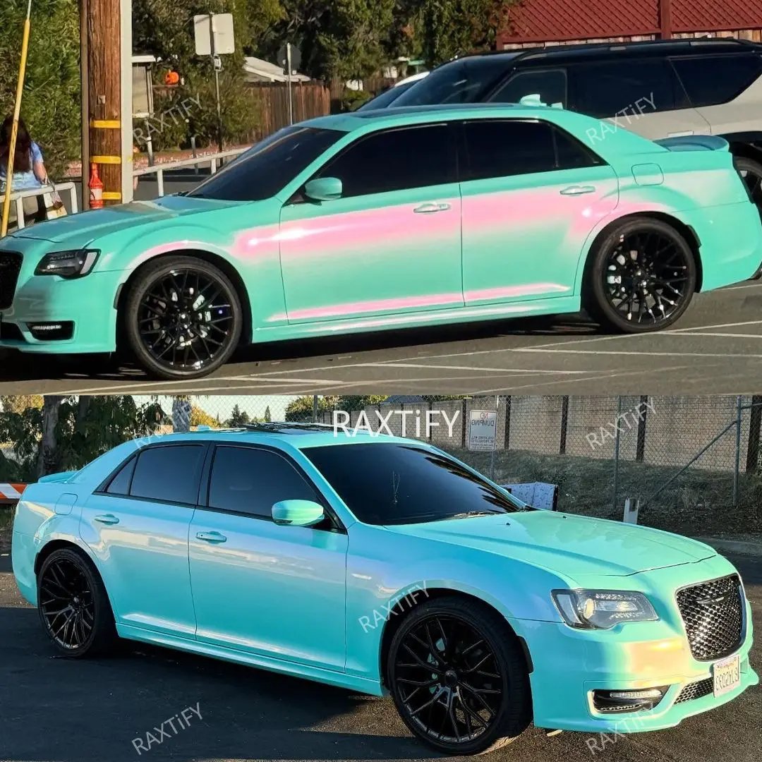 Color Shift Pearl Racing Tiffany Vinyl Wrap