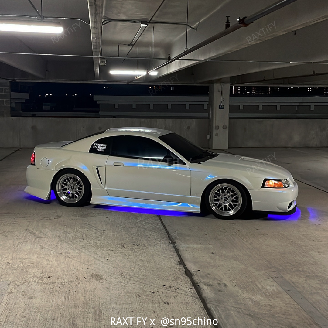 Color Shift Pearl White Blue Vinyl Wrap