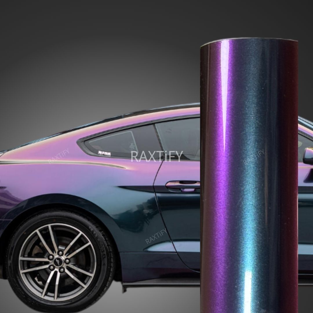 Color Shift Spectrum Dark Green Grape Vinyl Wrap