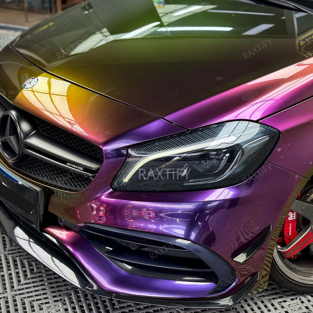 Color Shift Spectrum Grape Green Vinyl Wrap