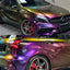 Color Shift Spectrum Grape Green Vinyl Wrap