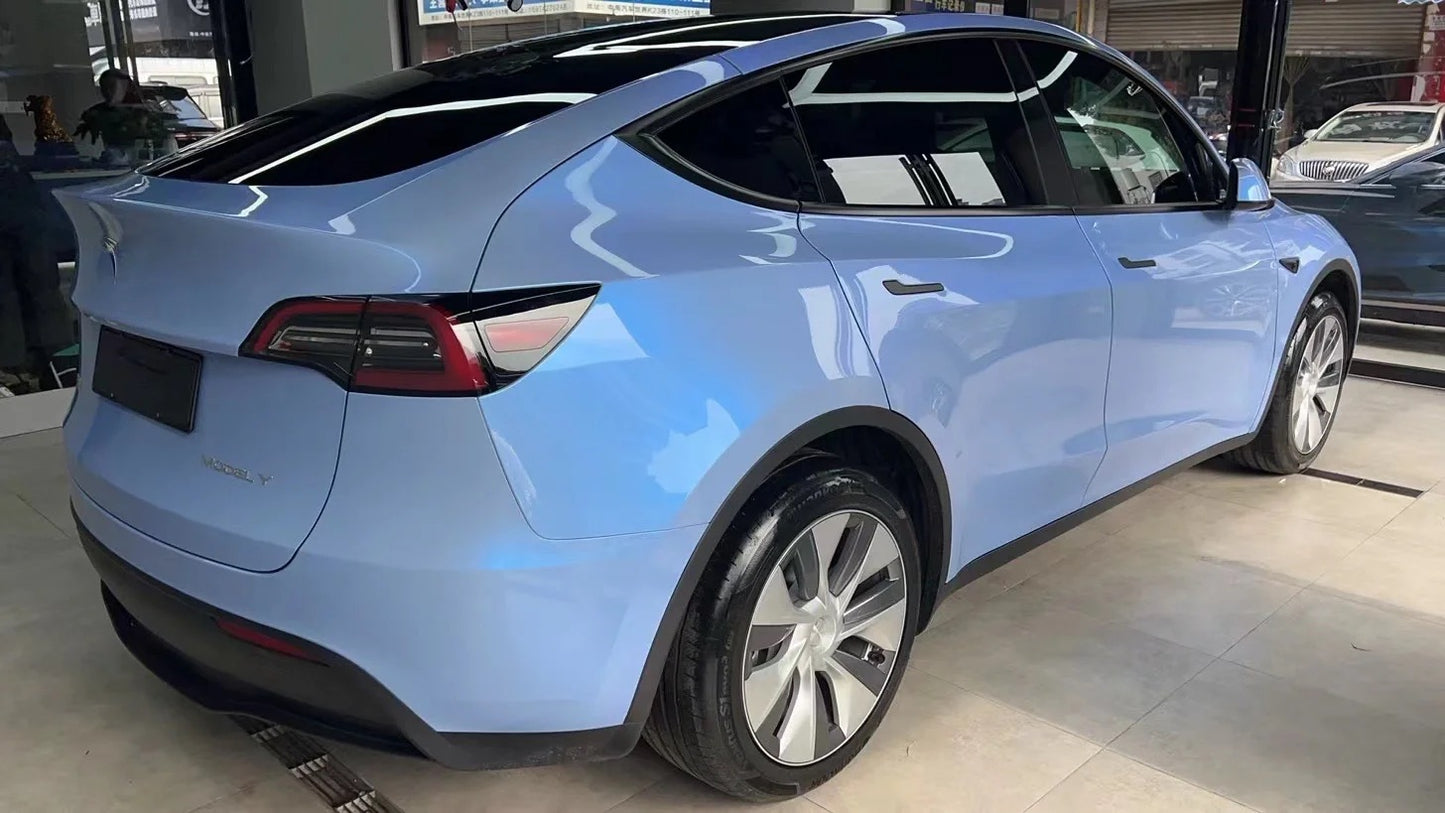 Color Shift Candy Blue Vinyl Wrap
