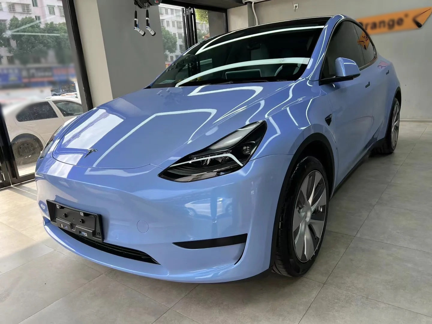 Color Shift Candy Blue Vinyl Wrap