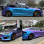 Color Shift Dazzling Aurora Blue Vinyl Wrap