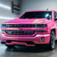 Color Shift Diamond Gold Pink Vinyl Wrap pick up front