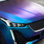 Color Shift Diamond Purple Blue Vinyl Wrap