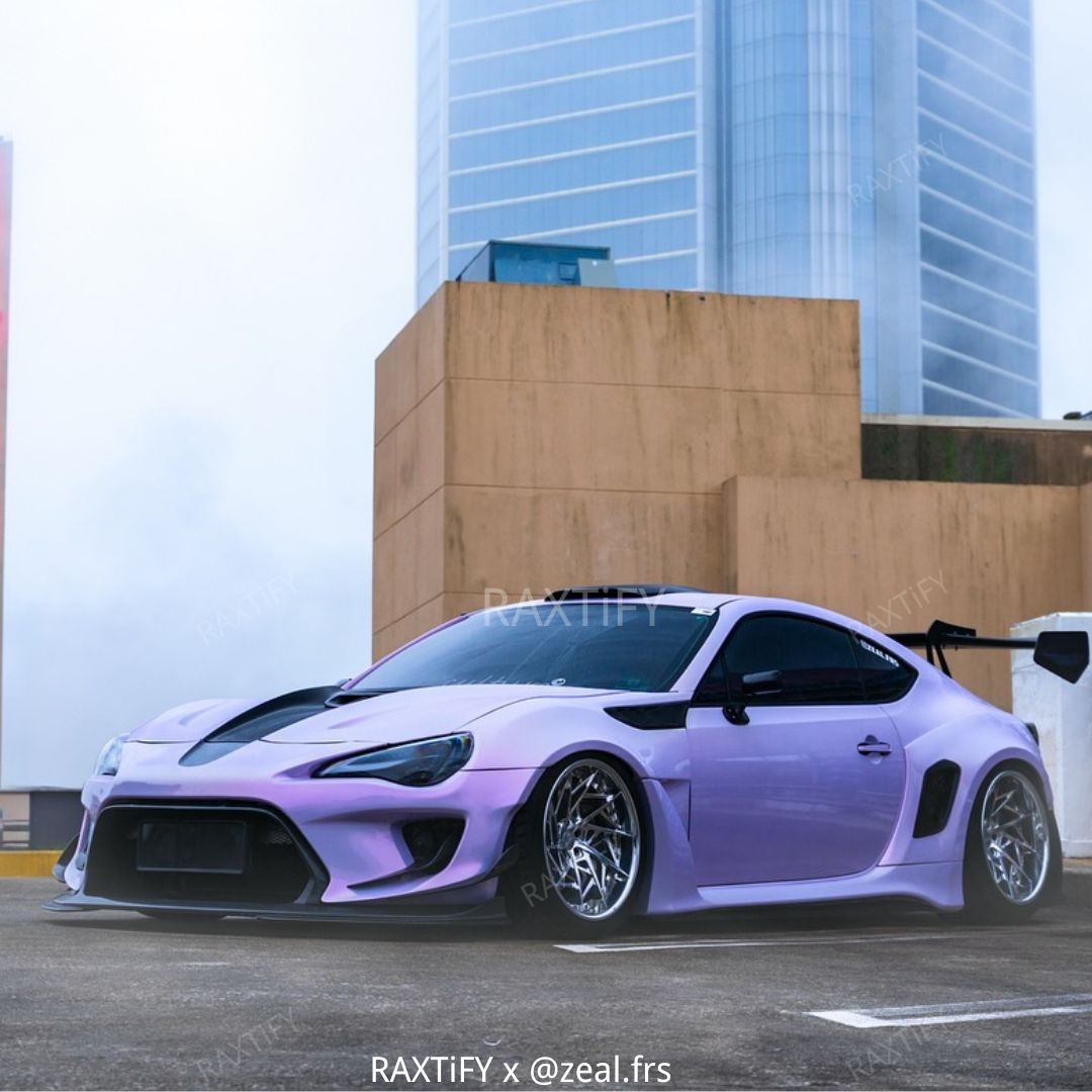 Color Shift Galaxy Dust Pink Vinyl Car Wrap 