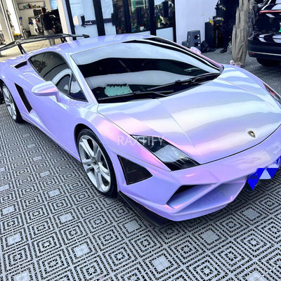 Color Shift Galaxy Dust Pink Vinyl Wrap