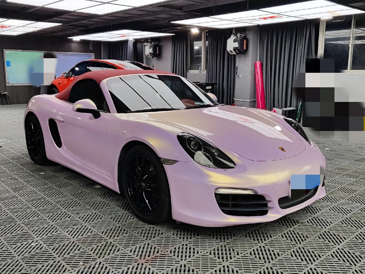 Color Shift Glazed Pink Gold Vinyl Wrap