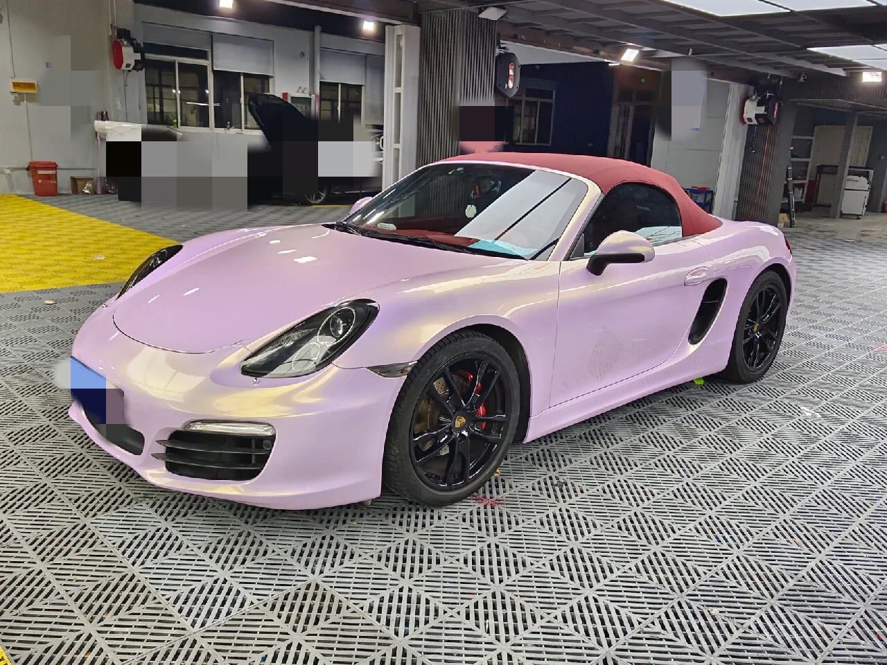 Color Shift Glazed Pink Gold Vinyl Wrap