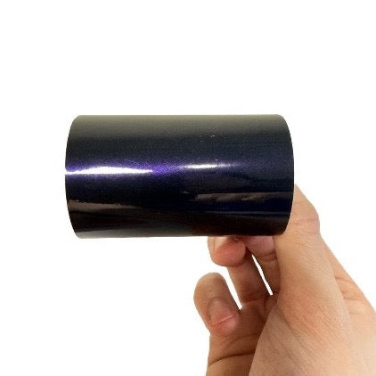 Color Shift Glitter Black Purple Vinyl Wrap Film