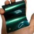 Color Shift Glitter Royal Green Vinyl Wrap