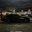 Color Shift Glitter Starry Black Red Vinyl Wrap BMW