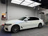 Color Shift Glitter White Blue Vinyl Wrap