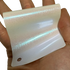 Color Shift Glitter White Blue Vinyl Wrap