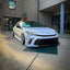 Toyota Camry Color Shift Glitter White Gold Vinyl Wrap