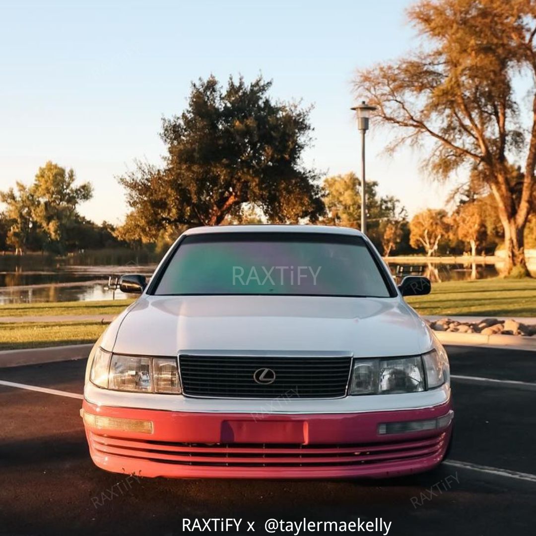 Color Shift Glitter White Pink Vinyl Wrap Color