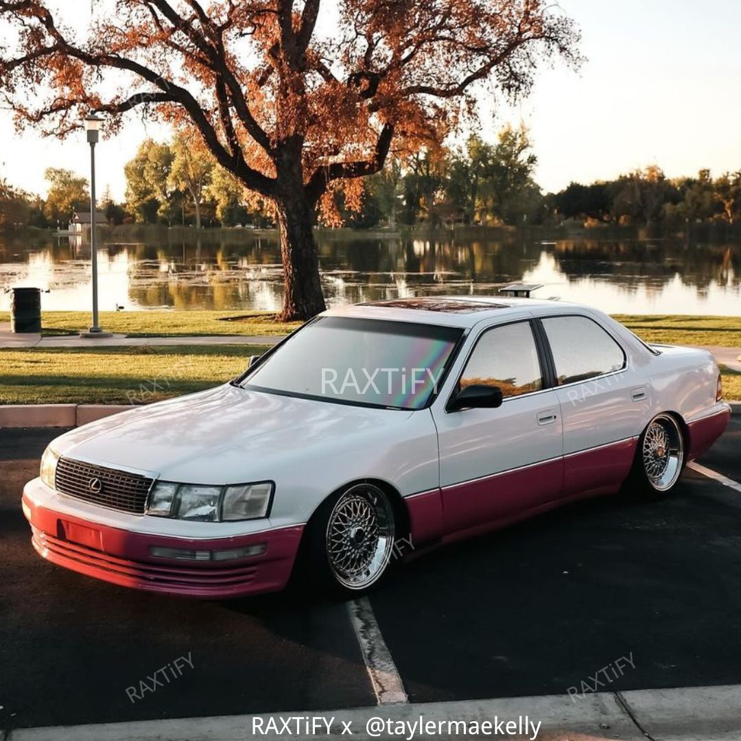 Color Shift Glitter White Pink Vinyl Wrap Color