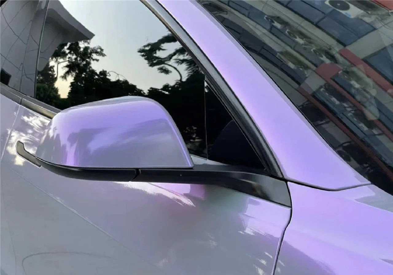 Color Shift Gray Purple Vinyl Wrap