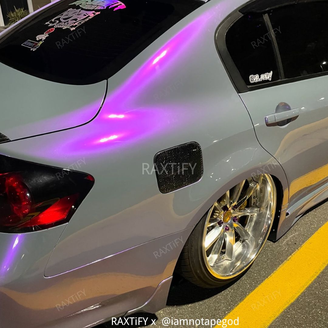 Color Shift Gray Purple Vinyl Wrap