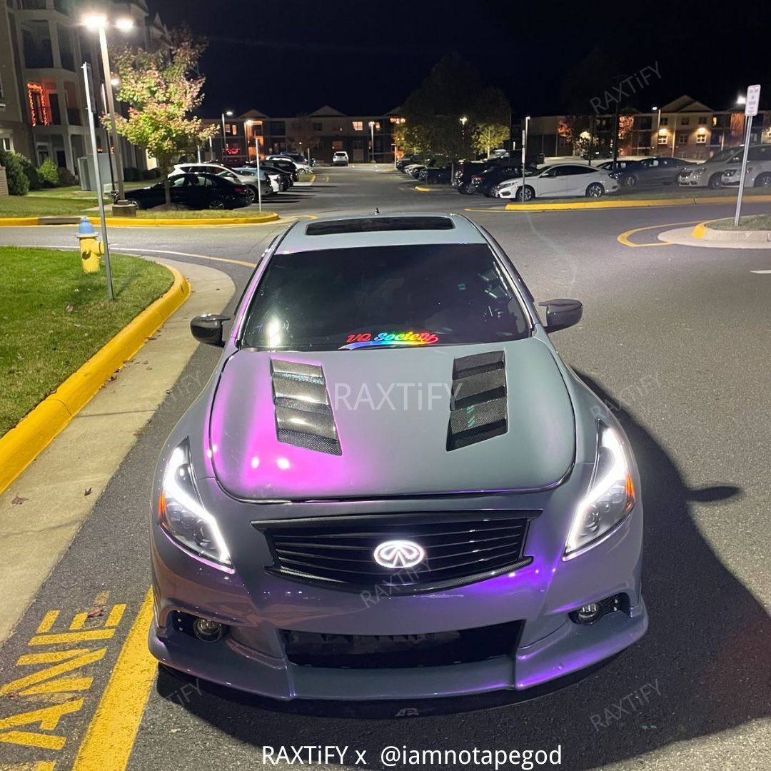 Color Shift Gray Purple Vinyl Wrap